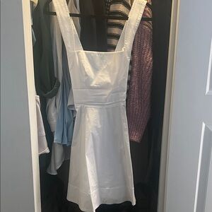Staud White Dress